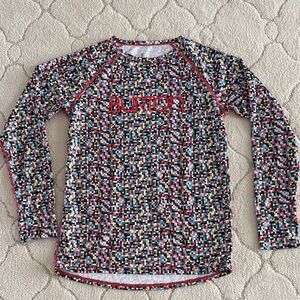 Burton Pixel Pattern Long Sleeve Shirt